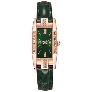 New model <b>watch</b> - simple diamond <b>watch</b>, retro student style small green <b>watch</b>, niche women's <b>watch</b>, simple and fashionable desig - Product Image 4