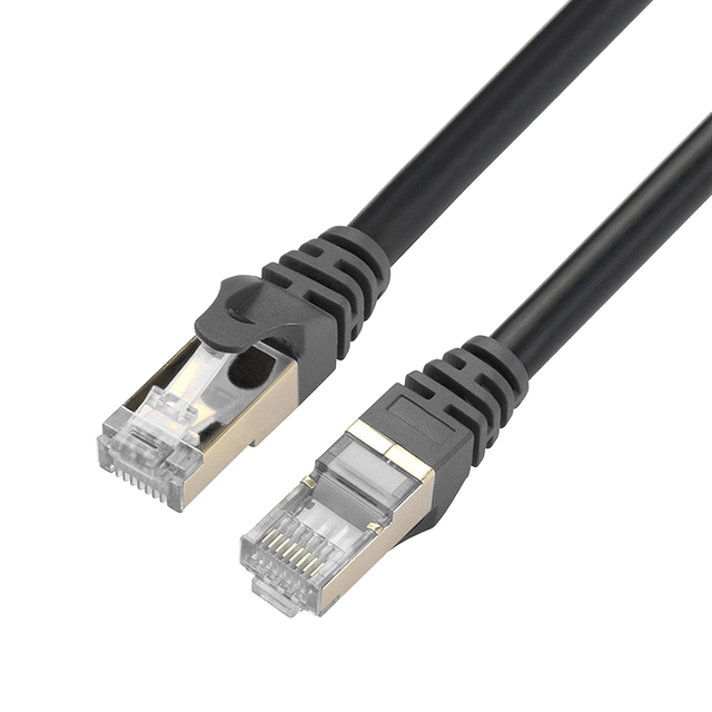Cat8 Ethernet Cable with Gold Plated RJ45 Connector High Speed 40Gbps 2000MHZ Compatible for Router Gaming Modem Xbox