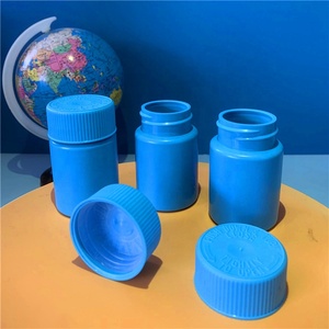 40mlのペット素材製ピル用プラスチックボトル、チャイルドセーフティキャップ付き、ヘルスケア製品、薬瓶、カプセル用プラスチックボトル - Product Image 2