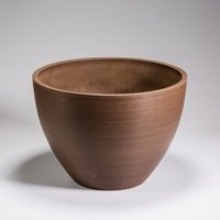 Bol de plantes en plastique, Pots de fleurs décoratifs en forme de bol, planteuses
