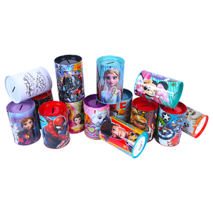 Oem Custom Design Tin Can Money Box Metal Tin Coin Bank,Metal Boxes For Money Storage