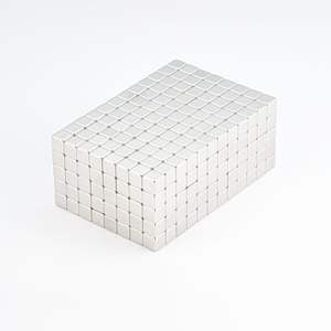 מגנטים קטנים בצורת קובייה, מגנטים תעשייתיים חזקים, מגנט בלוק ניאודימיום, מגנט קבוע בצורת קובייה - Product Image 2