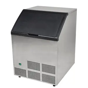 Máquina de hielo de dados de acero inoxidable, directa de fábrica, para Hotel/CVS, 60kg