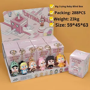 Nuevo llavero de PVC congelado lindo transfronterizo muñeca llorando bebé desnudo versión bolsa regalo colgante para el Sudeste Asiático - Product Image 4
