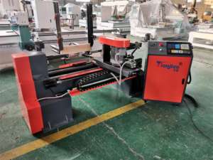 TJ-<span class=keywords><strong>1020</strong></span> <span class=keywords><strong>AF</strong></span> multifonctionnel CNC tour à bois Machine tour à bois pour escaliers main courante pieds de meubles - Product Image 2