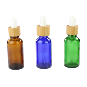 high quality 15ml 50ml amber Green body beard olive glass hair dispenser essential oil bottle with euro dropper cap