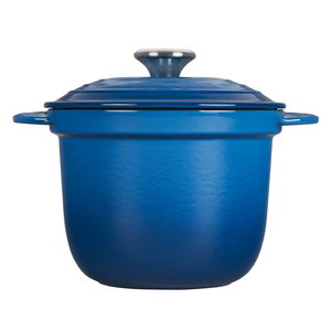 Bright Houseware Kitchen Best Cookware Cocotte en fonte émaillée antiadhésive 3QT Bleu <span class=keywords><strong>Marseille</strong></span> Métal Écologique Européen - Product Image 6
