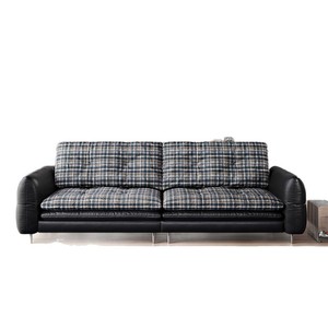 Canapé droit <span class=keywords><strong>en</strong></span> <span class=keywords><strong>cuir</strong></span> véritable de style Mid-Century, convertible double face, <span class=keywords><strong>pour</strong></span> salon - Product Image 5
