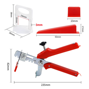 Chèn Clip thép không gỉ điều chỉnh chiều cao đòn bẩy cánh tay nâng lên vấn đề lắp Đặt gạch Hợp kim nhôm - Product Image 1