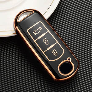 Casing kunci mobil TPU, pelindung penutup kunci Fob modis untuk Mazda 2 3 5 6 BL BM GJ Atenza/Axela/Demio CX-3 CX3 CX-5 CX5 CX7 CX-9 CX8 - Product Image 1