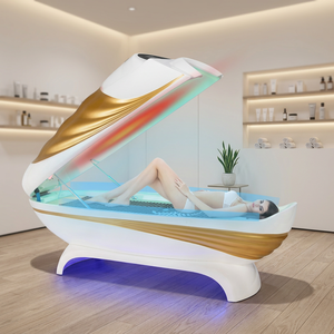 Quantum Wellness Pod Multi <b>Therapy</b> Wellness Capsule Far Infrared <b>Red</b> <b>Light</b> Terahertz Whole Body Vibration Spa Recovery Equipment - Product Image 1
