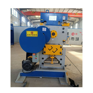 Iron Worker Hydraulic <b>Press</b> <b>Brake</b> Machine Combined Punching and Shearing Machine Blades Steel Cutting Metal Bending Machine - Product Image 3