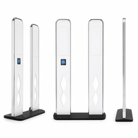 Portique de sécurité RFID UHF en acrylique transparent pour bibliothèque, détection antivol des livres, cartes d'entrée pour écoles et bibliothèques publiques