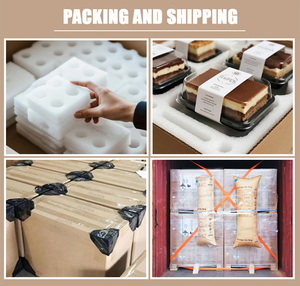 8-дюймовая перерабатываемая пластиковая упаковочная коробка для торта с повышенными характеристиками 4-дюймовая коробка для баски Тирамису для выпечки промышленных десертов - Product Image 6