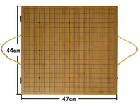 Ensemble de table de jeu Go de haute qualité et fait à la main pour cadeau compétition de jeu d'échecs jeux de société en bois Weiqi traditionnels chinois