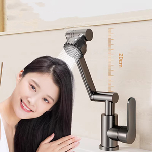 Moderno rubinetto nero lavabo rubinetto singolo manico lavabo <span class=keywords><strong>bagno</strong></span> rubinetto per lavandino rubinetti - Product Image 3