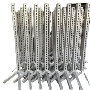 Supports de saut équestre portables en aluminium - Équipement d'entraînement pour chevaux de qualité compétition par Longine Supplier - Product Image 1