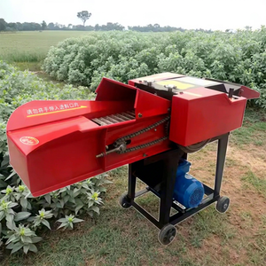 เครื่องตัดหญ้าไฟฟ้าแบบใหม่พร้อมเกียร์บ็อกซ์ เครื่องสับอาหารสัตว์ขนาดเล็ก ผลิตภาพสูง กำลังการผลิต 2500 กก./ชม. สำหรับทำอาหารสัตว์ - Product Image 1