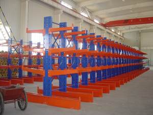 Scaffale a sbalzo industriale a doppio braccio resistente mensola a sbalzo per magazzino in acciaio mensola da magazzino - Product Image 3