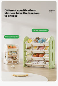 <span class=keywords><strong>Armadio</strong></span> Libreria in Plastica <span class=keywords><strong>per</strong></span> Bambini Mobile <span class=keywords><strong>per</strong></span> Cameretta e Asilo con Portagiochi - Product Image 2