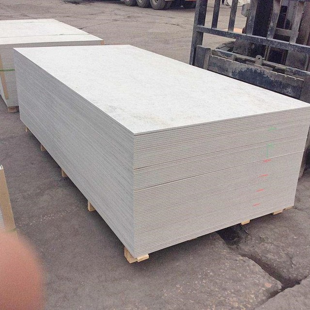 Fireproof Board Waterproof Double-sided Coated for Wall Partition Duct Fiberboard Cement Board