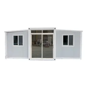 Luxury Prefabricated Villa House 2 Bedroom Prefabricated Home Hotel Expandable Container House 30ft