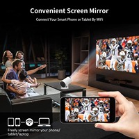 Projecteur intelligent Android HY300 M1 populaire, nouveau, HD 720p, home cinéma, mini LCD portable, 200 ANSI, équipement de présentation en extérieur