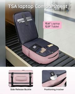 Sac à dos pour ordinateur portable personnalisé, imperméable, pour voyages d'affaires, avec port USB, grande capacité, antivol, logo OEM - Product Image 5