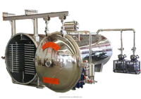 Liofilisatiemachine Voor Vriesdroogapparatuur Voor Industriële Capaciteit 500Kg 1000Kg 2000Kg Voedingsvacuümdroger Tandwielkern