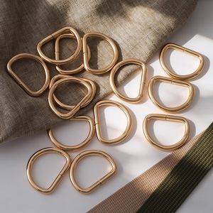 Pcs Mm Metal D Rings For <b>Purse</b> Multifunctional D Shaped Metal Ring Buckle Non Welded Semi Circular DIY Bag Hardware Accessories - Product Image 5