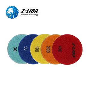 ZL-16KHインチフックアンドループトランジショナルポリッシュディスクダイヤモンド銅床研磨パッド石コンクリート用 - Product Image 3