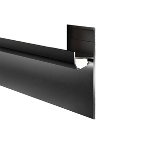 Profilo in alluminio Shadow Gap per <span class=keywords><strong>pareti</strong></span> appartamento MOQ 1000 pz impermeabili per estrusione decorazioni da parete bordo striscia di assi da pavimento in metallo - Product Image 1