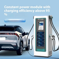 Nouvelle station de recharge pour voitures électriques et camions lourds FRD 120-240 kW DC, à poser au sol, certifiée CCS2 CE