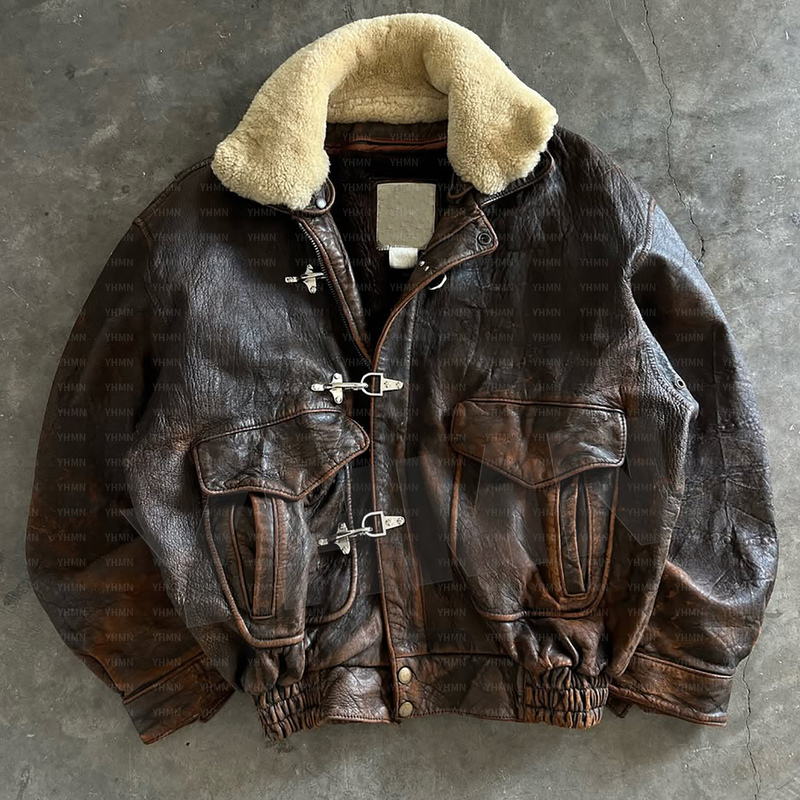 Custom Spring Streetwear Bomber Coat Print