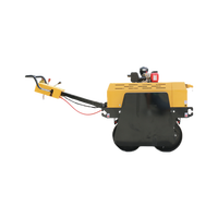 Rouleau vibratoire à commande manuelle - Facile à utiliser et prix abordable |   Petit compacteur à marche arrière