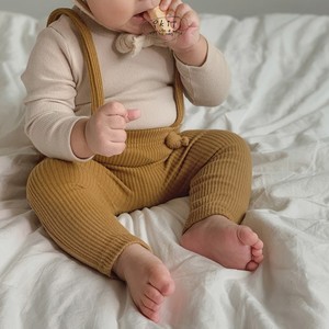 Infant Kids Overalls Skinny Pants Newborn Baby Boys Girls Ribbed Jumpsuit Baby Clothing Leggings Girls Clothes Trousers - Product Image 4