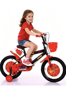 Nouvelle <span class=keywords><strong>trottinette</strong></span> pour enfants de 12 pouces de la série <span class=keywords><strong>Spiderman</strong></span> avec frein à câble, vitesse unique, fourche en acier, roues d'apprentissage et suspension de fourche - Product Image 5