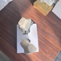 Zhizao 2026 Nouveau Modèle de Prothèse de Genou Articulée Amovible, Ensemble de Modèles d'Implant de Genou Double Argenté de Petite Taille