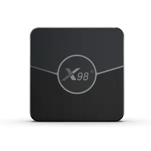 Power performance android 11 tv box amlogic s905w2 2g 16g 4g 32g 4g 64g optional memory X98plus set top box for home funny