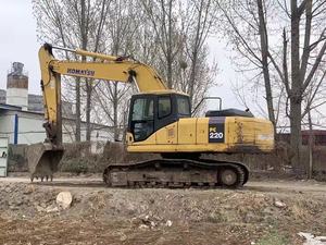 Komatsu – pelle hydraulique à chenilles pc220-7 d'occasion, bas prix, 220 à 7, bon excavateur, 220, 22 tonnes - Product Image 4