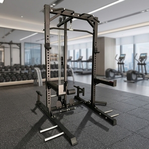 Machine Smith Commerciale en Acier pour Entraînement de Force, Rack de Musculation Multifonctionnel pour Salle de Sport Unisexe - Product Image 2