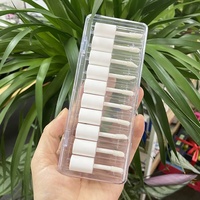 Conteneur vide pour gloss à lèvres MINI 2 ml avec logo personnalisé, rose, blanc, noir, tubes pour gloss à lèvres DIY