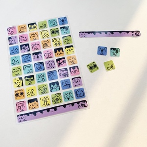 الأعلى مبيعاً مقاوم للماء مخصص شفاف قطع قبلة الكورية أوراق - Product Image 6