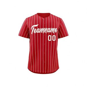 2025 New Style Free Design Cheap Button <b>Down</b> Baseball Shirts - Product Image 2