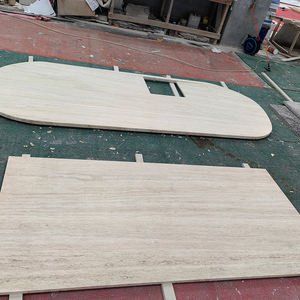 Travertino Super Blanco Goldtop, Buen Precio, Losa de Mármol Travertino, Bloques de Travertino para Exteriores en Venta - Product Image 3