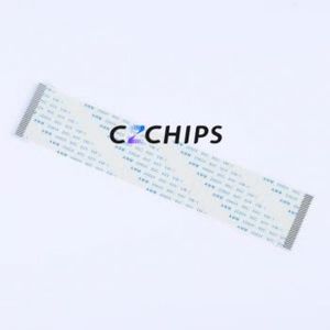 HX FFC-1.0-30P-150mm FFC Cable (Flexible Flat Cable) P=1mm Connector 30P 1mm 0.3mm Non-Inverting - Product Image 2