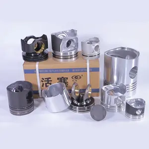 Pendukung kustom kualitas tinggi mesin piston kit bagian piston untuk ford toyota Forged casting aluminium piston baja