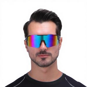 משקפי שמש ספורטיביים לגברים, דגם אופנתי מרובע לרכיבה על אופניים, להיט מכירות 2026, הגנה UV400, משקפי רכיבה לחוץ - Product Image 2