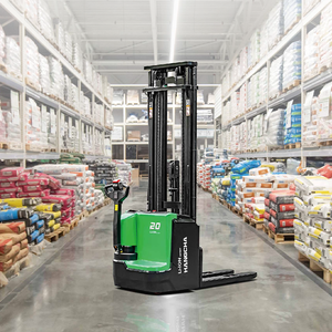 Neuer Hangcha 1,2-2 Tonnen 48V Lithium-Batterie Stehender Elektro-Palettenhubwagen mit Heckantrieb in Rot, Gelb, Grün zum Verkauf - Product Image 1