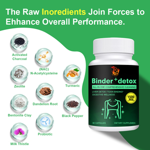 Cápsulas Detox Well Body OEM/ODM con Raíz de Diente de León y 5 Mil Millones de UFC, Apoyan la Salud del Hígado y Promueven la Salud Digestiva - Product Image 6